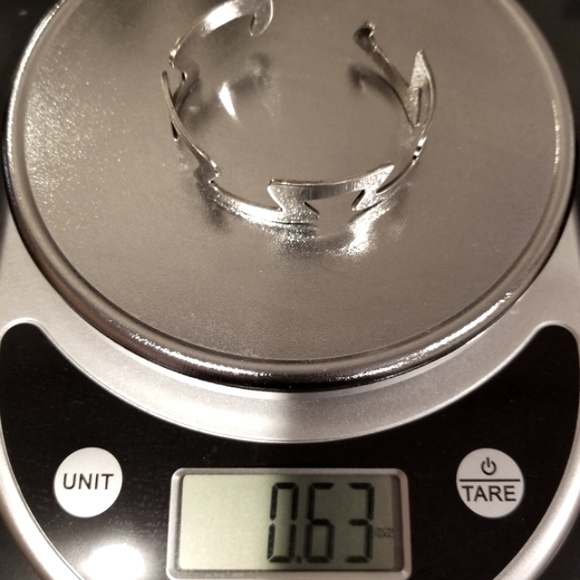 Burkhardt Vintage Sterling Silver Greek Key Cuff Bracelet - Picture 6 of 16